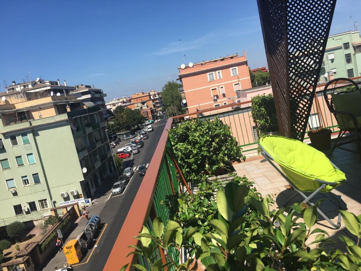 Panoramic And Bright Penthouse Is Waiting For You Apartment โรม ภายนอก รูปภาพ