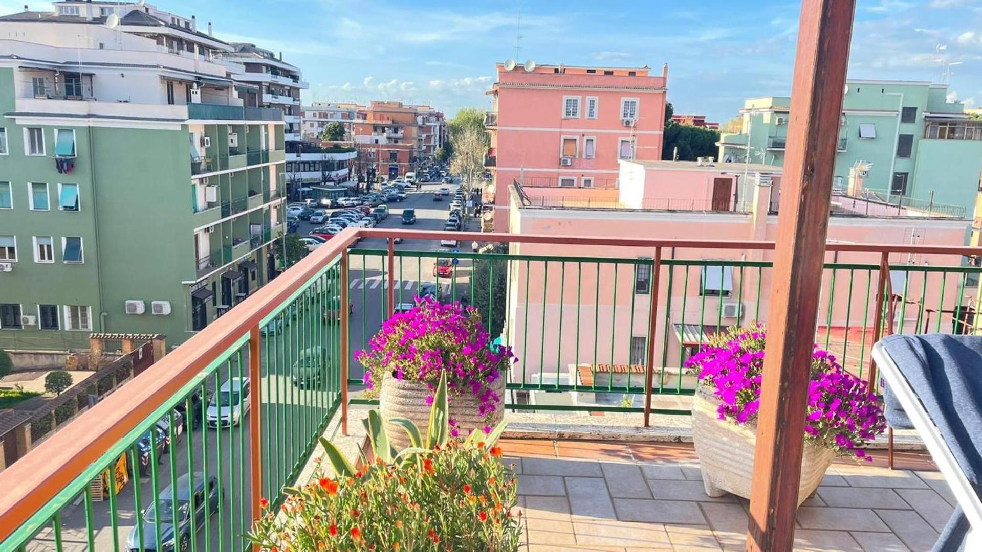 Panoramic And Bright Penthouse Is Waiting For You Apartment โรม ภายนอก รูปภาพ